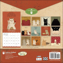 Load image into Gallery viewer, Andrews McMeel A Year of Snarky Cats 12x12 2025 Wall Calendar

