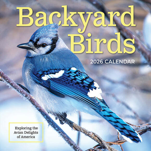 TF Publishing Backyard Birds 2026 Wall Calendar