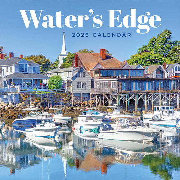 TF Publishing Water's Edge 2026 Wall Calendar