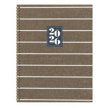 Load image into Gallery viewer, TF Publishing Linen 2026 Large Weekly Monthly Planner
