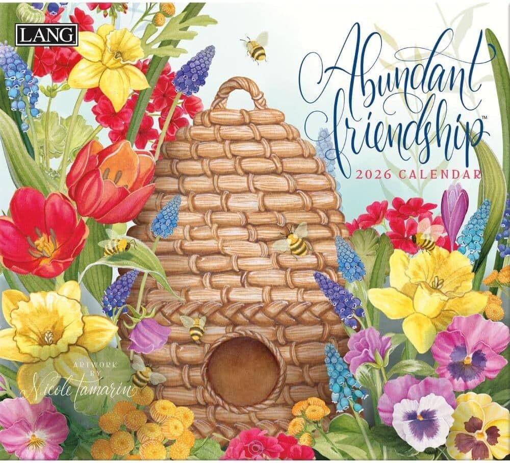 Lang Abundant Friendship 2026 Wall Calendar