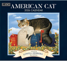 Load image into Gallery viewer, Lang American Cat 2026 Wall Calendar
