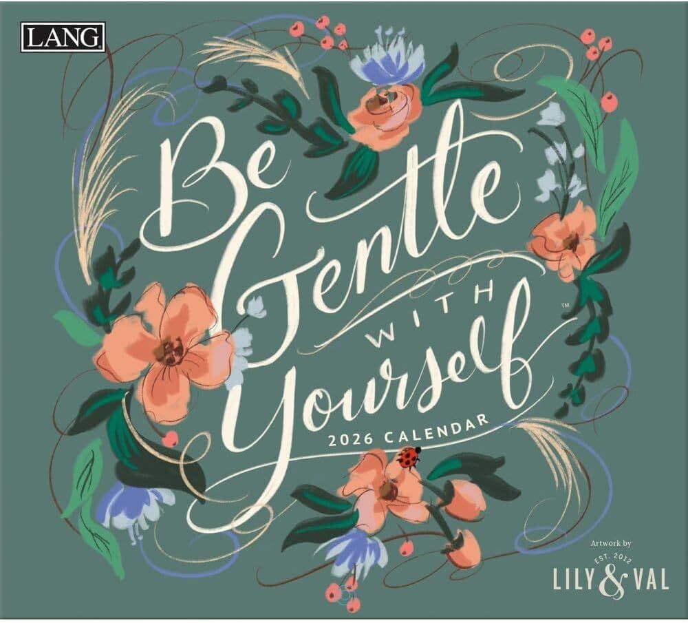 Lang Be Gentle with Yourself 2026 Wall Calendar