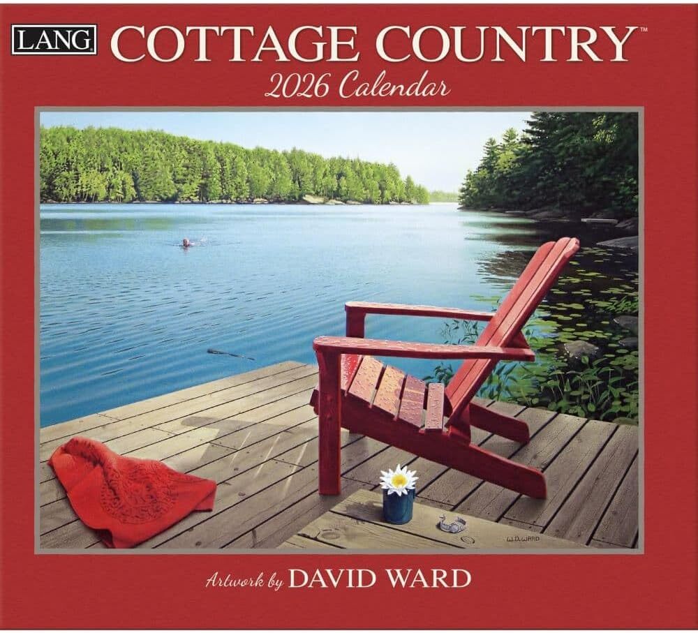 Lang Cottage Country 2026 Wall Calendar