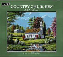 Load image into Gallery viewer, Lang Country Churches 2026 Wall Calendar
