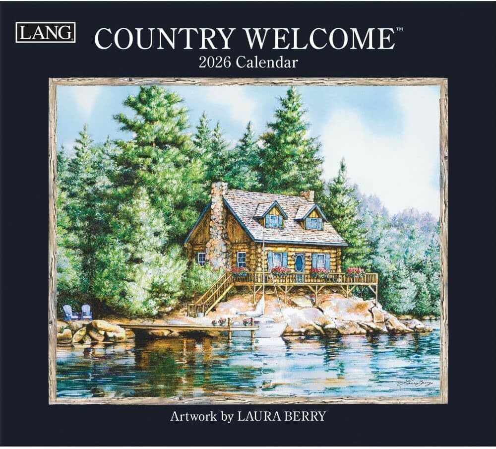 Lang Country Welcome 2026 Wall Calendar
