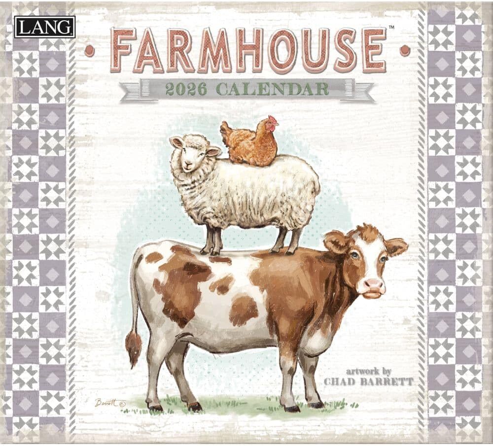 Lang Farmhouse 2026 Wall Calendar