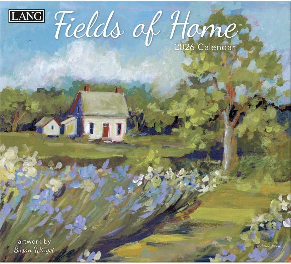 Lang Fields of Home 2026 Wall Calendar