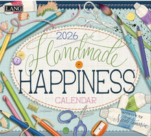 Load image into Gallery viewer, Lang Handmade Happiness 2026 Wall Calendar
