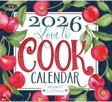 Load image into Gallery viewer, Lang Love to Cook 2026 Wall Calendar
