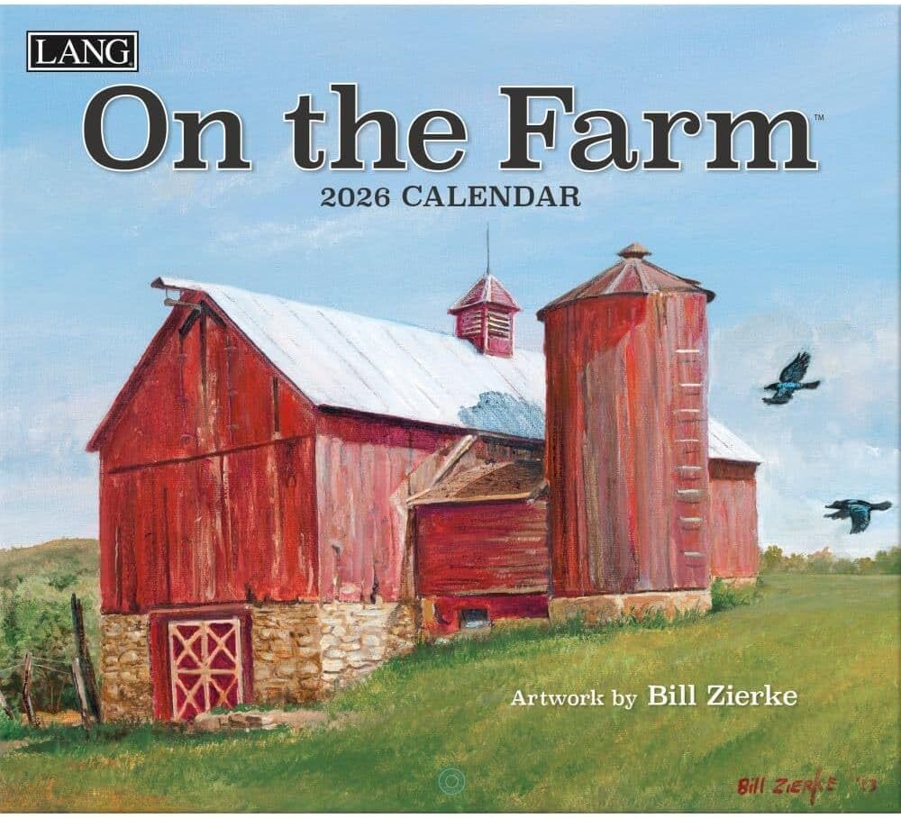 Lang On the Farm 2026 Wall Calendar