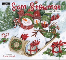 Load image into Gallery viewer, Lang Sam Snowman 2026 Wall Calendar
