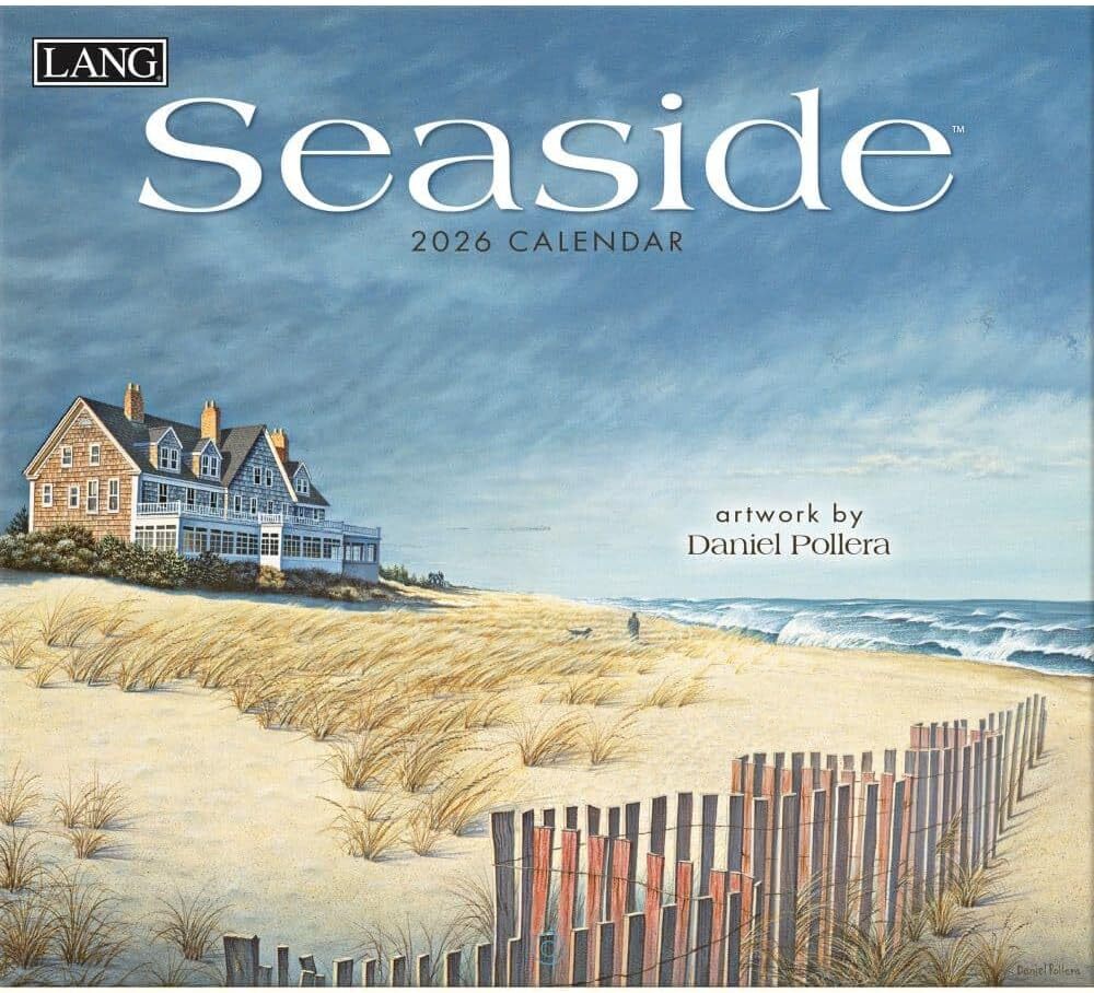 Lang Seaside 2026 Wall Calendar