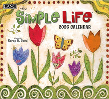 Load image into Gallery viewer, Lang Simple Life 2026 Wall Calendar
