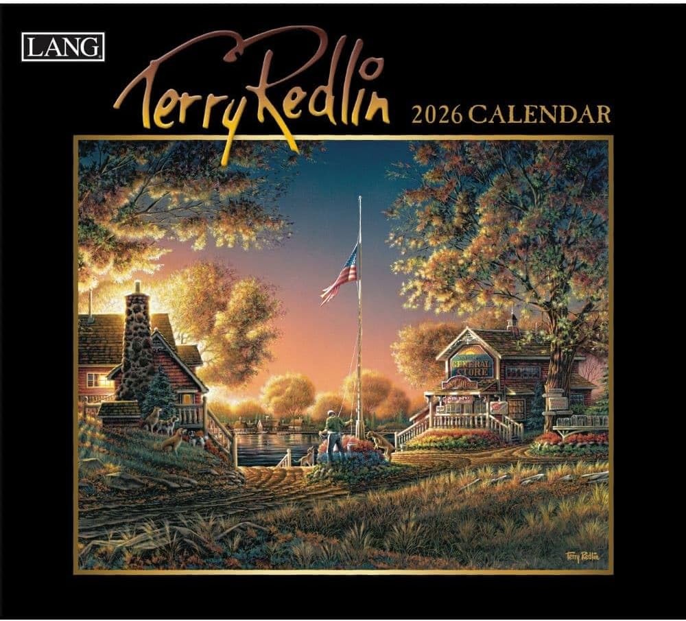 Lang Terry Redlin 2026 Wall Calendar
