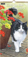 Load image into Gallery viewer, Lang Cats In The Country 2026 Vertical Wall Calendar
