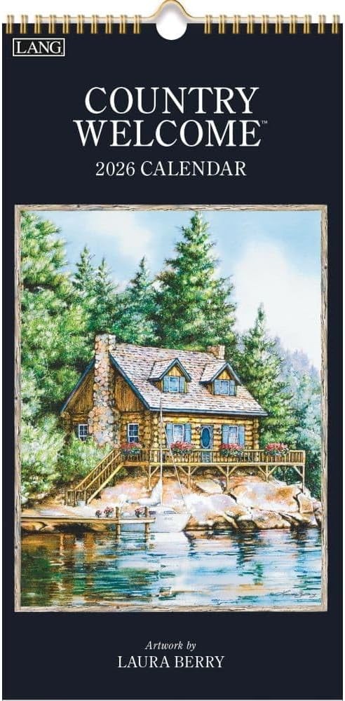 Lang Country Welcome 2026 Vertical Wall Calendar