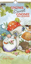 Load image into Gallery viewer, Lang Gnome Sweet Gnome 2026 Vertical Wall Calendar
