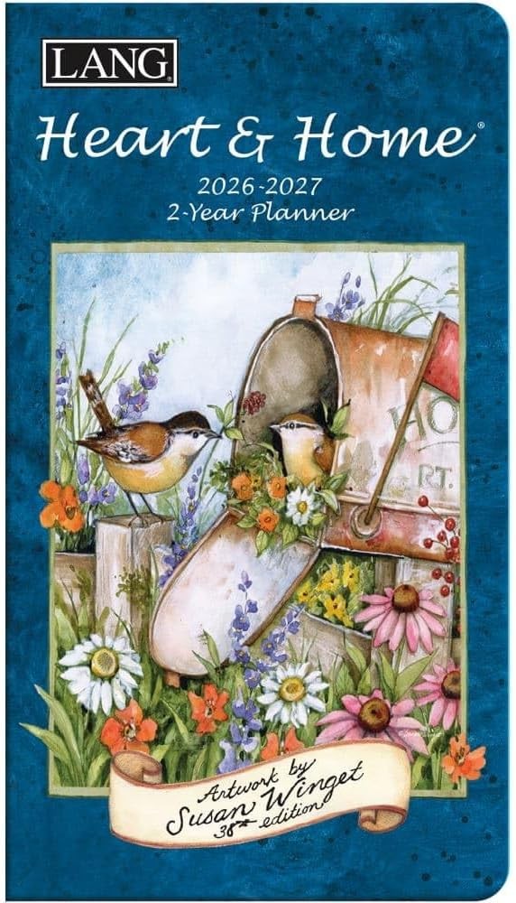 Lang Heart and Home 2026 2-Year Pocket Planner