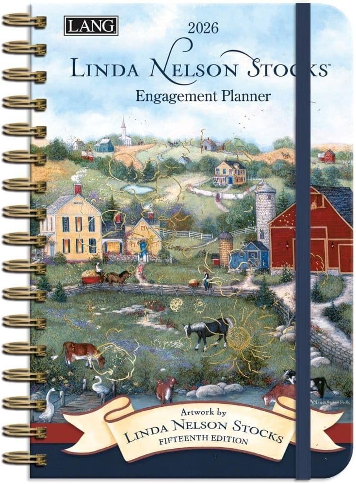 Lang Linda Nelson Stocks 2026 Spiral Engagement Planner