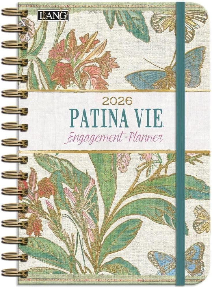 Lang Patina Vie 2026 Spiral Engagement Planner