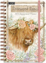 Load image into Gallery viewer, Lang Rosewood Ranch 2026 Spiral Engagement Planner
