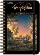 Load image into Gallery viewer, Lang Terry Redlin 2026 Spiral Engagement Planner

