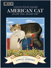 Load image into Gallery viewer, Lang American Cat 2026 Monthly Pocket Planner
