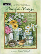 Load image into Gallery viewer, Lang Bountiful Blessings 2026 Monthly Pocket Planner

