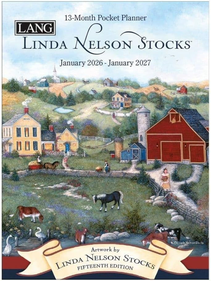 Lang Linda Nelson Stocks 2026 Monthly Pocket Planner