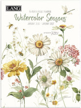 Load image into Gallery viewer, Lang Watercolor Seasons 2026 Monthly Pocket Planner
