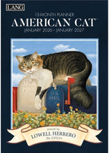 Load image into Gallery viewer, Lang American Cat 2026 Monthly Planner
