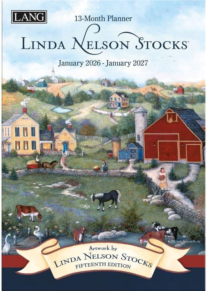 Lang Linda Nelson Stocks 2026 Monthly Planner