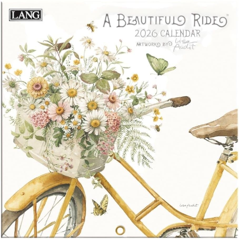 Lang Beautiful Ride 2026 Mini Wall Calendar
