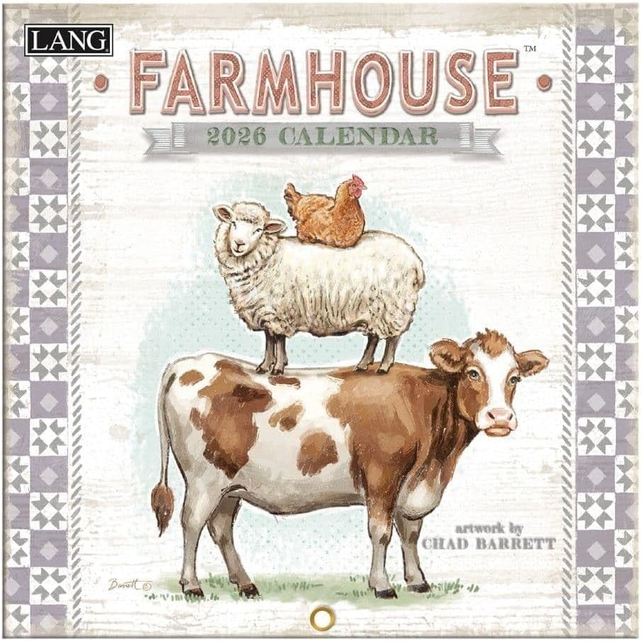 Lang Farmhouse 2026 Mini Wall Calendar