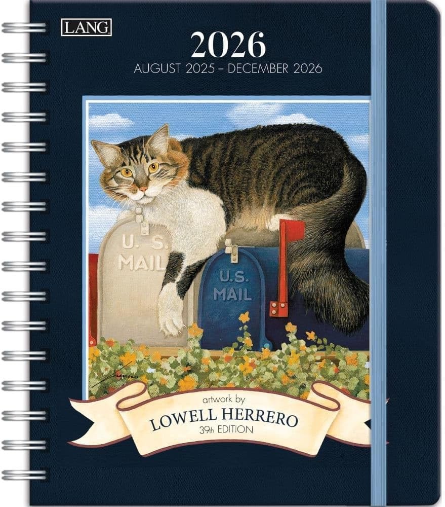 Lang American Cat 2026 Deluxe Planner