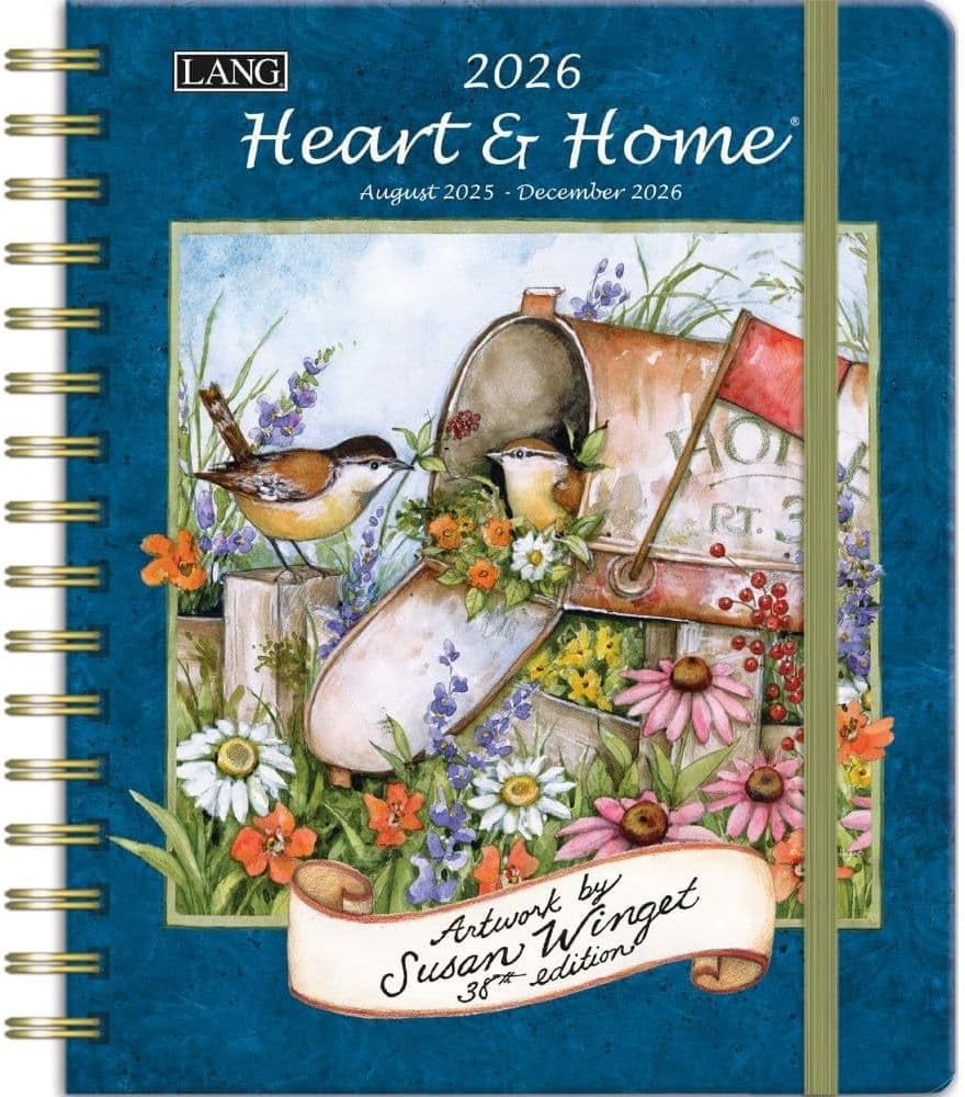 Lang Heart and Home 2026 Deluxe Planner