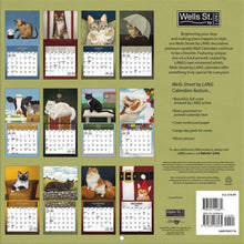 Load image into Gallery viewer, WSBL Cats 2026 12X12 Wall Calendar
