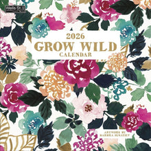 Load image into Gallery viewer, WSBL Grow Wild 2026 12X12 Wall Calendar
