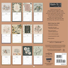 Load image into Gallery viewer, WSBL Just Breathe 2026 12X12 Wall Calendar
