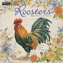 Load image into Gallery viewer, WSBL Roosters 2026 12X12 Wall Calendar
