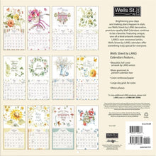 Load image into Gallery viewer, WSBL Watercolor Wonder 2026 12X12 Wall Calendar
