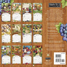 Load image into Gallery viewer, WSBL Wine Cellar 2026 12X12 Wall Calendar

