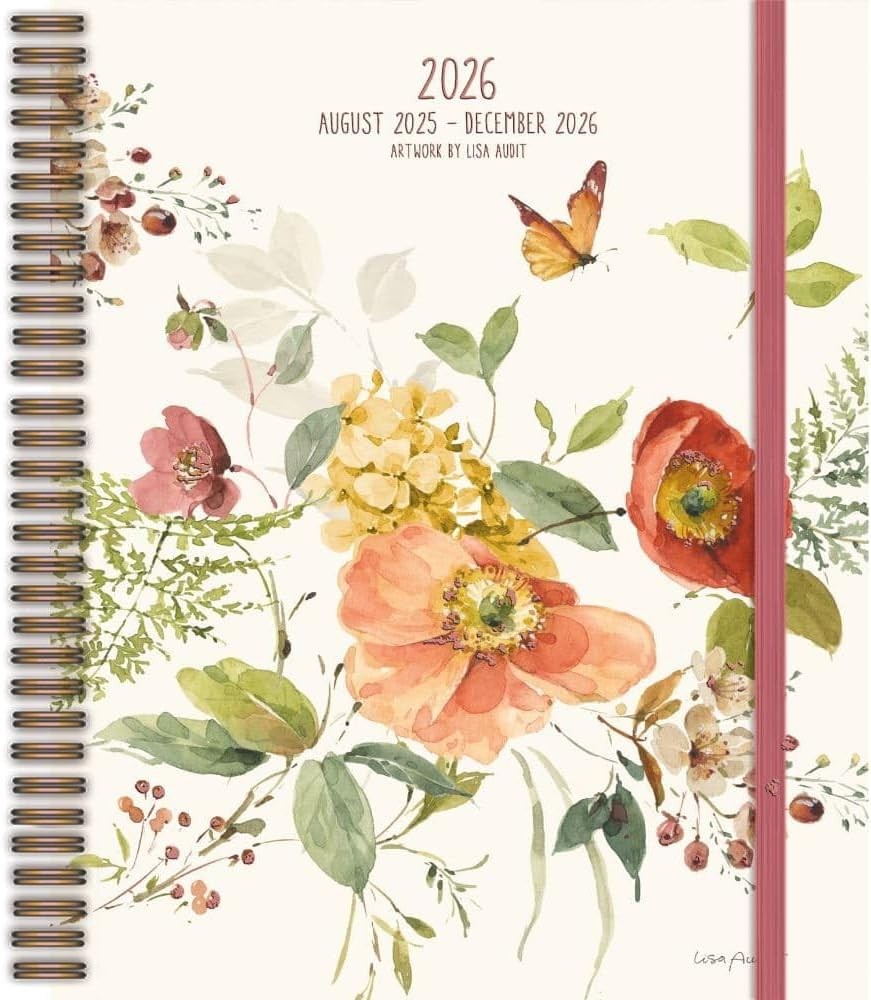 WSBL Watercolor Wonder 2026 Deluxe Planner