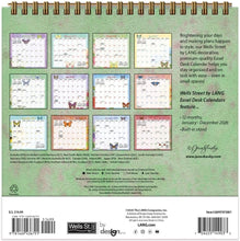 Load image into Gallery viewer, WSBL Butterflies 2026 Easel Desk Calendar
