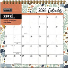 Load image into Gallery viewer, WSBL Flora &amp; Fauna 2026 Easel Desk Calendar
