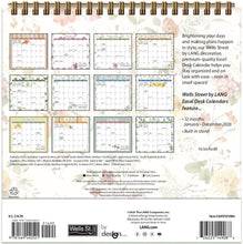 Load image into Gallery viewer, WSBL Watercolor Wonder 2026 Easel Desk Calendar
