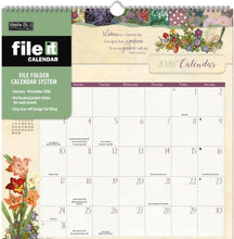 Load image into Gallery viewer, WSBL Botanical Gardens 2026 File-It Calendar
