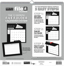 Load image into Gallery viewer, WSBL Office 2026 File-It Calendar
