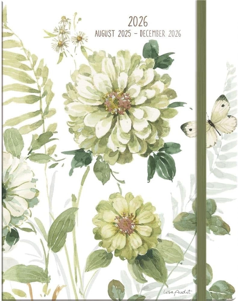 WSBL Watercolor Wonder 2026 Monthly Planner